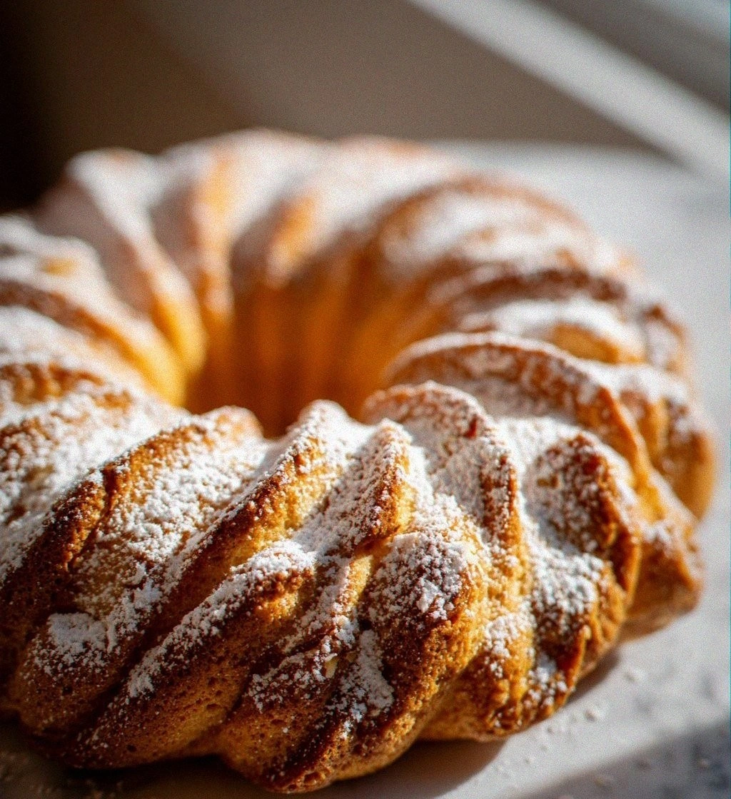 Almond Wreath Cake