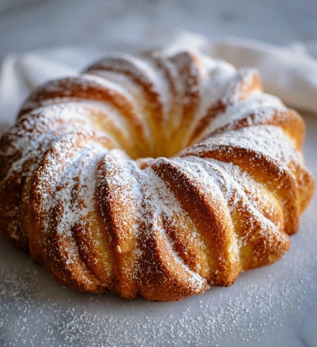 Almond Wreath Cake