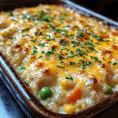 Creamy Chicken and Rice Bake