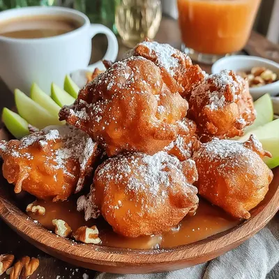 Quick & Crispy Air Fryer Apple Fritters