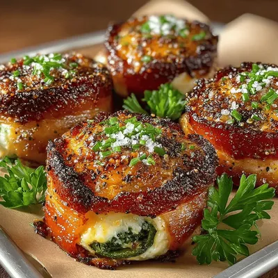 Crispy Bacon-Wrapped Jalapeño Chicken Bites