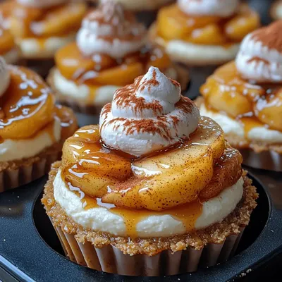 Mini Apple Pie Cheesecakes Recipe: A Delectable Fusion of Two Classics