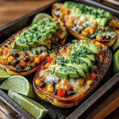 Sweet and Savory Baked Plantain Boats