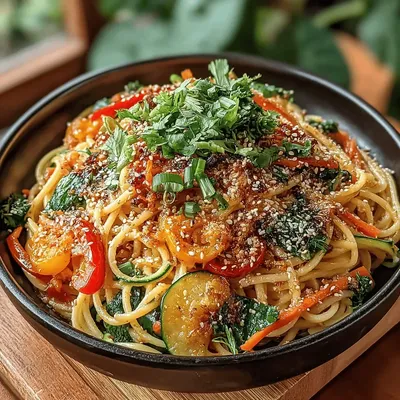 Sassy Cold Peanut Sesame Noodles
