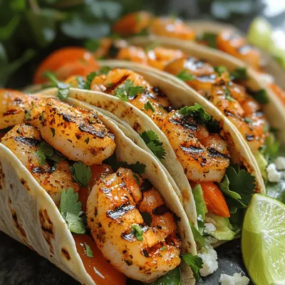 Zesty Summer Grilled Shrimp Wraps: A Refreshing Recipe for the Season