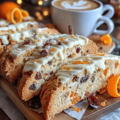 Cozy Cranberry Orange Biscotti
