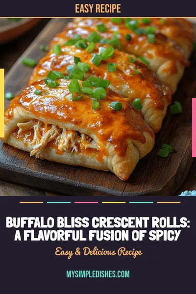 Buffalo Bliss Crescent Rolls: A Flavorful Fusion of Spicy and Savory
