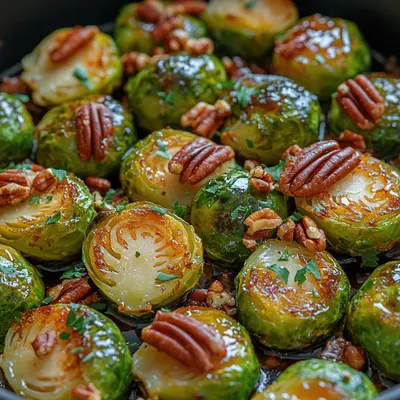 Maple Bacon Brussels Sprouts Delight: A Flavorful Fusion of Sweet and Savory