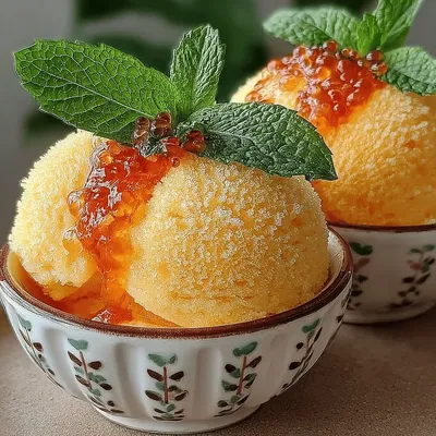 Peachy Paradise Sorbet Recipe