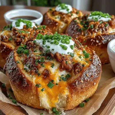 Buffalo Ranch Chicken Pizza Rolls Recipe
