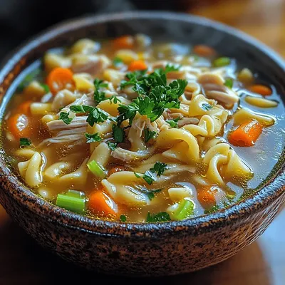 Cozy Comfort Chicken Noodle Soup: A Warm Embrace in a Bowl