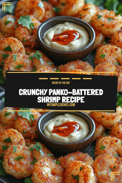 Crunchy Panko-Battered Shrimp Recipe