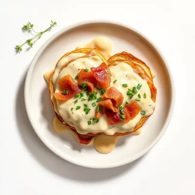 Turkey Bacon Alfredo Melts