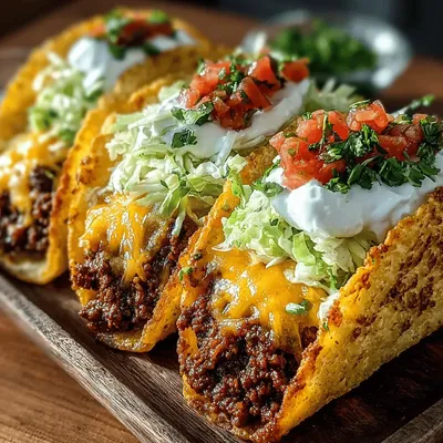 Crispy School Lunch Tacos