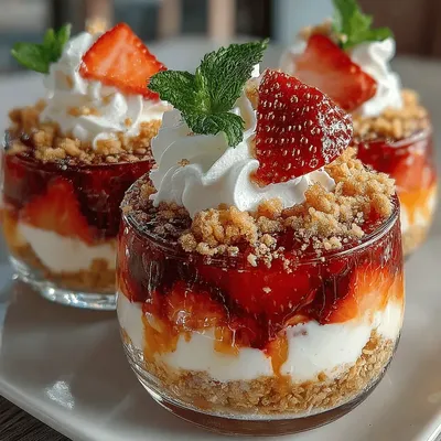 Strawberry Bliss No-Bake Parfaits: The Perfect Summer Treat