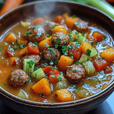 Cozy Butternut Bliss Sausage Soup: A Heartwarming Recipe for Any Season