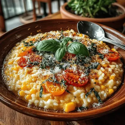 Sunny Corn Delight Risotto: Steps to Create a Creamy, Flavorful Dish