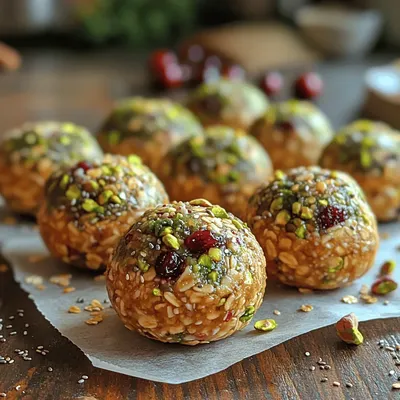 Pistachio Cranberry Energy Balls: A Nutritious Snack Option