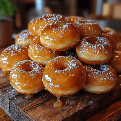 Sweet Maple Glazed Donut Holes Recipe