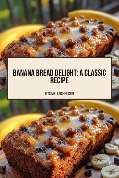 Banana Bread Delight: A Classic Recipe