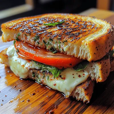 Tomato Basil Grilled Cheese: A Twist on a Classic Favorite