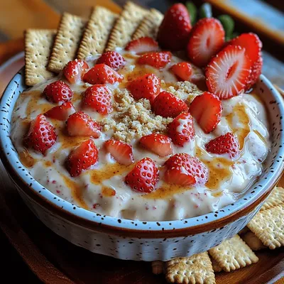 Sweet Strawberry Bliss Dip Recipe