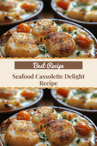 Seafood Cassolette Delight Recipe