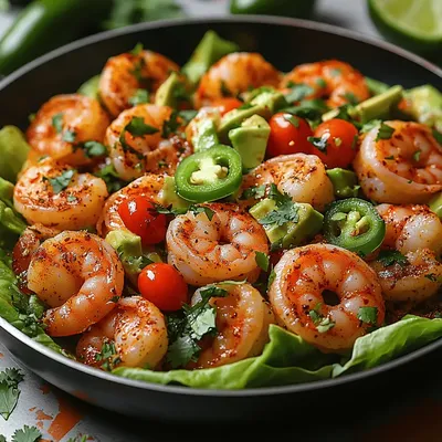 Zesty Shrimp & Avocado Lettuce Wraps: A Flavorful and Healthy Delight