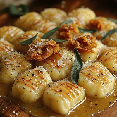 Buttery Sage Pumpkin Gnocchi