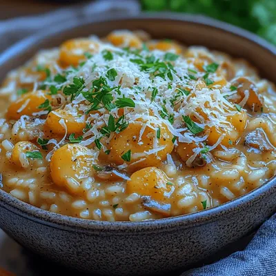 Mushroom Wonderland Risotto: A Creamy Delight