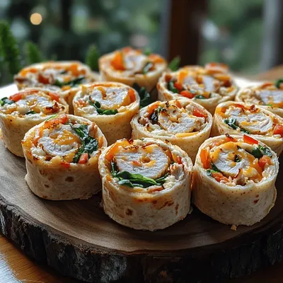 Back-to-School Turkey & Cheese Pinwheels