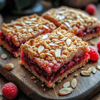 Raspberry Almond Crumble Bars: A Perfect Blend of Sweet and Tart