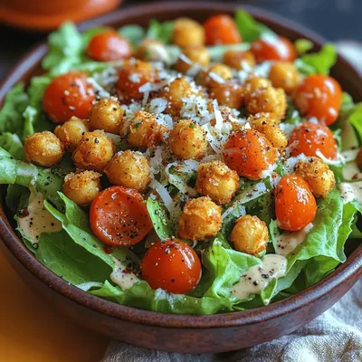 Crispy Chickpea Caesar Salad: A Modern Twist on a Classic Favorite