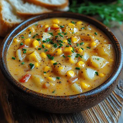 Sweet Summer Bliss: Creamy Corn Chowder