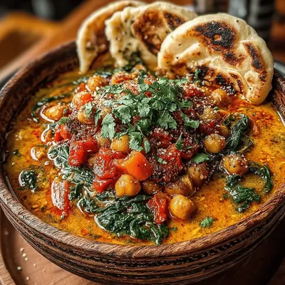 Slow-Cooked Creamy Coconut Chickpea Curry