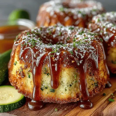Maple Glazed Zucchini Donuts