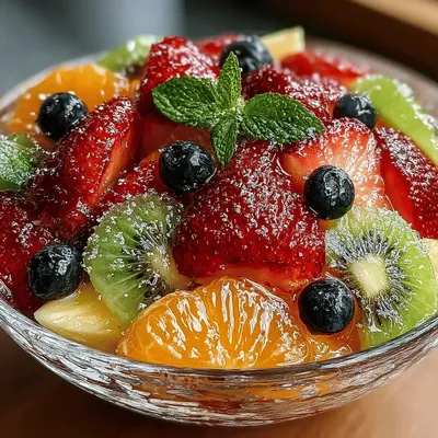 Rainbow Wellness Fruit Salad Recipe