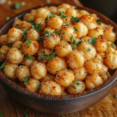 Crunchy Ranch Chickpea Snack: A Wholesome Treat