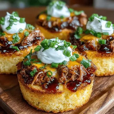 Mini BBQ Chicken Cornbread Bowls: A Step-by-Step Guide to Deliciousness