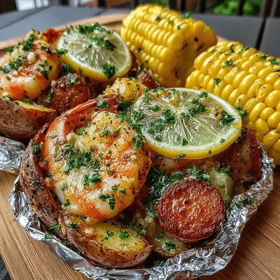 Shrimp Boil Foil Packets: A Deliciously Easy Meal