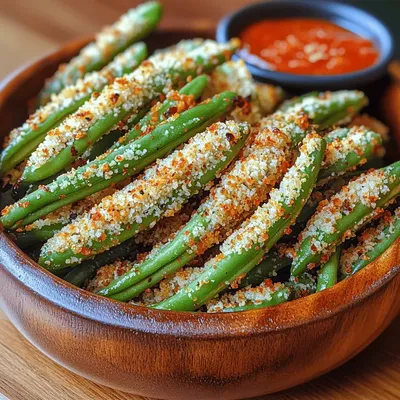 Crispy Garlic Parmesan Green Bean Fries: A Delicious and Healthy Alternative to Traditional Fries