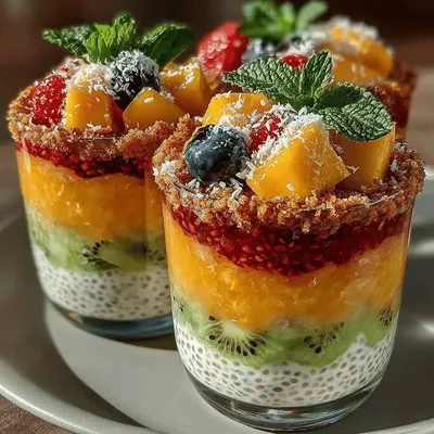Tropical Paradise Chia Pudding