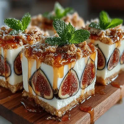 Frozen Yogurt Fig Honey Bars: The Perfect Homemade Treat