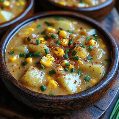 Creamy Corn and Potato Chowder Delight
