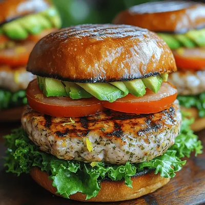 Zesty Lemon Herb Turkey Burgers: An Invigorating Twist on a Classic