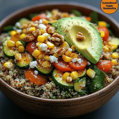 Sunny Delight Summer Harvest Buddha Bowl