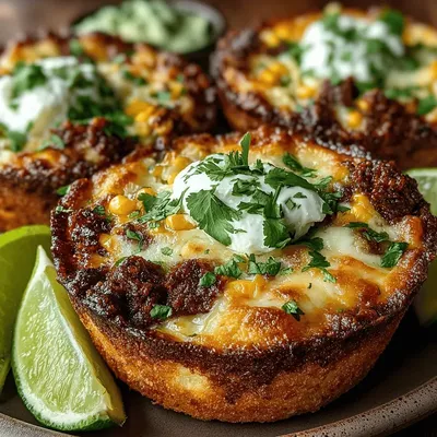 Cheesy Hatch Chili Corn Dip Cups