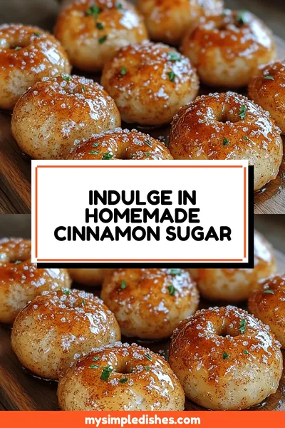 Indulge in Homemade Cinnamon Sugar Pretzel Bites: A Step-by-Step Guide
