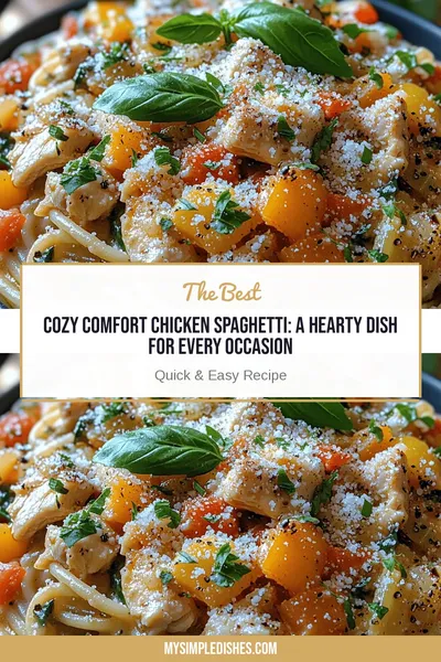 Cozy Comfort Chicken Spaghetti: A Hearty Dish for Every Occasion