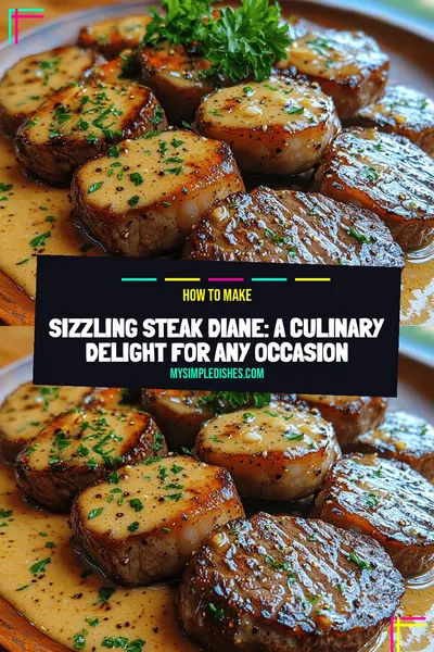 Sizzling Steak Diane: A Culinary Delight for Any Occasion
